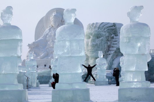 APTOPIX China Harbin Ice Snow Festival